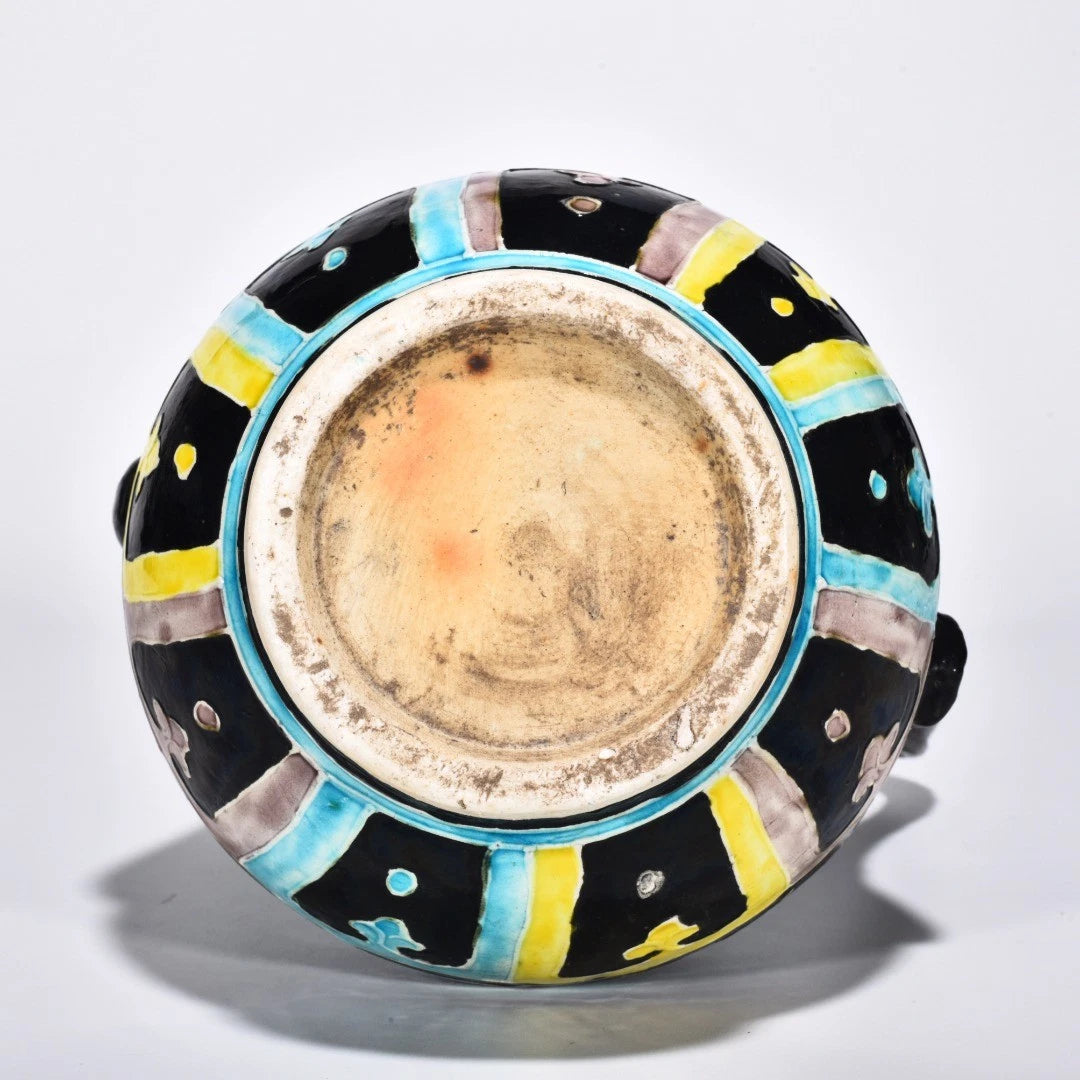 12.2" Old Retro Ming Yongle Mark Porcelain Colour Enamels Flower Fruit Wine Pot | eBay