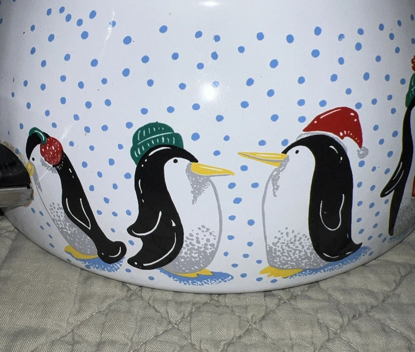 Polar Bear & Penguin 3 Qt Porcelain Enamel Roschko Teapot | eBay