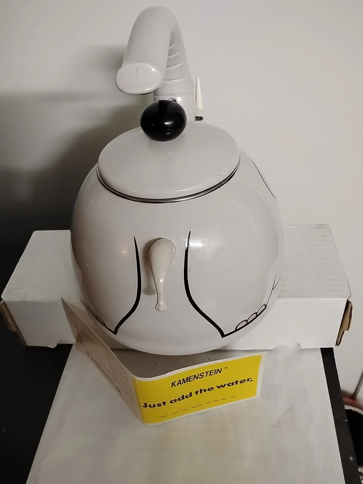 KAMENSTEIN WHISTLING ELEPHANT TEA KETTLE POT with original paper work NEVER USED | eBay