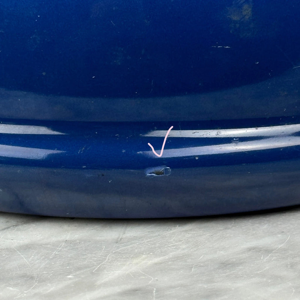 Vintage Le Creuset Whistling Tea Kettle Teapot Enamel Blue 1.7 Qt (1.6L)