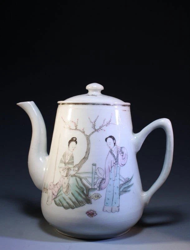 Early 20th C. Chinese Enameled Porcelain Teapot, | eBay