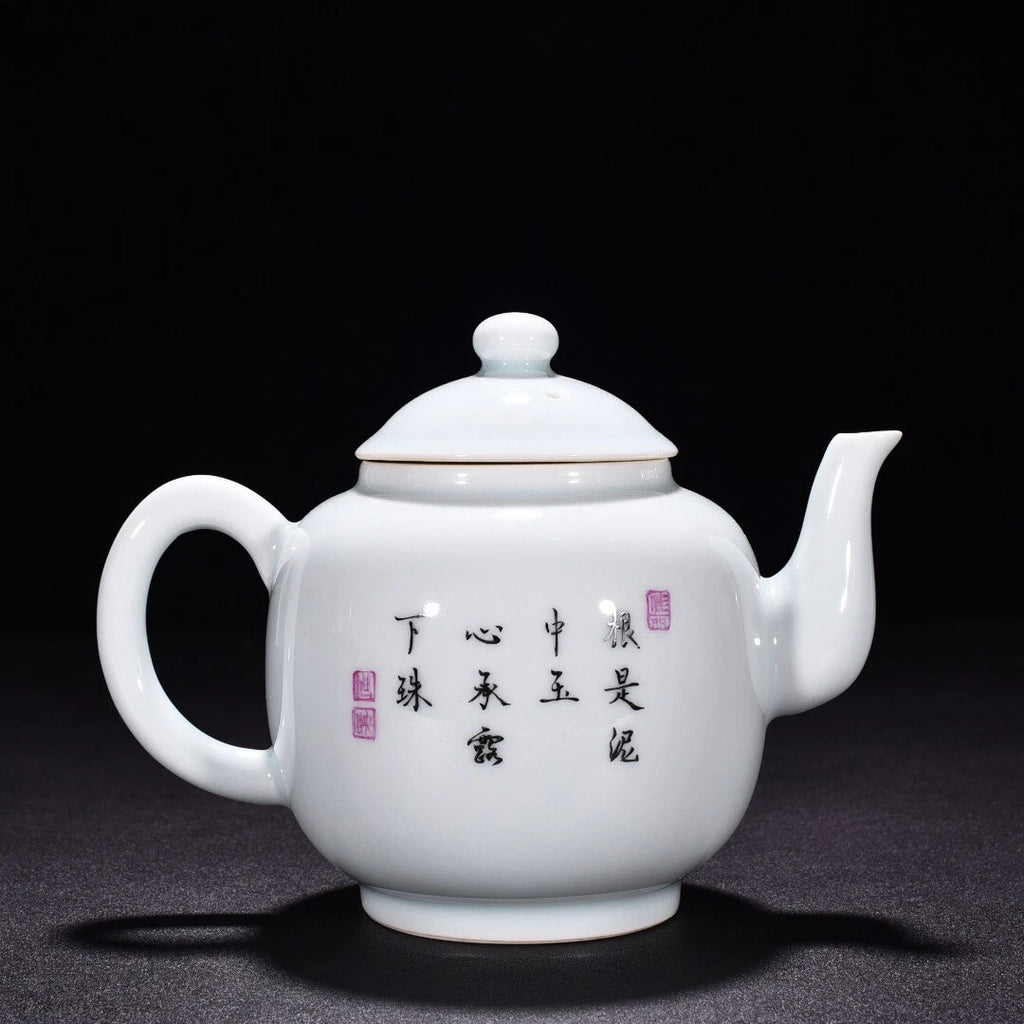 6.8 "Old China porcelain Qing Dynasty Yongzheng Enamel color lotus pot | eBay