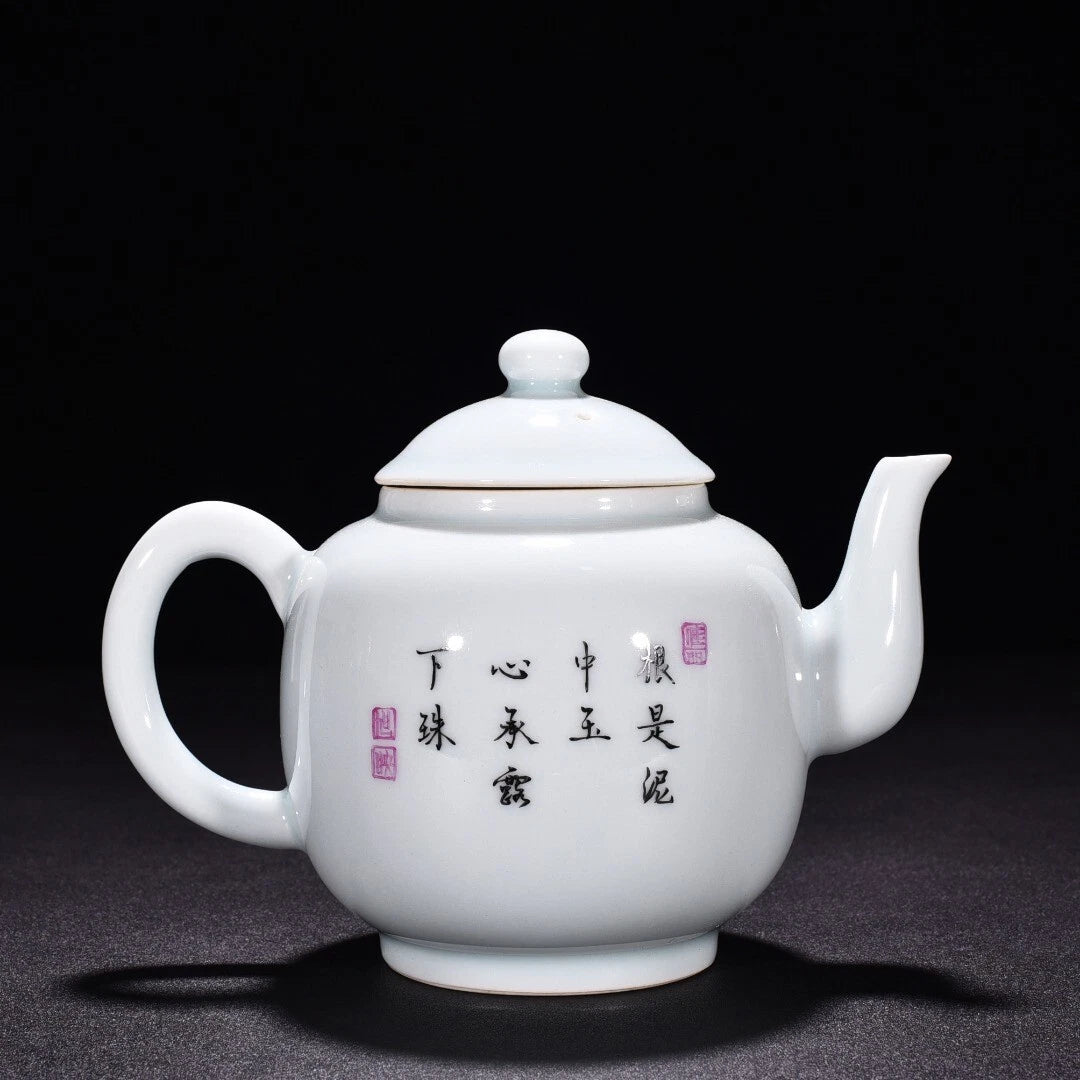 6.8 "Old China porcelain Qing Dynasty Yongzheng Enamel color lotus pot | eBay