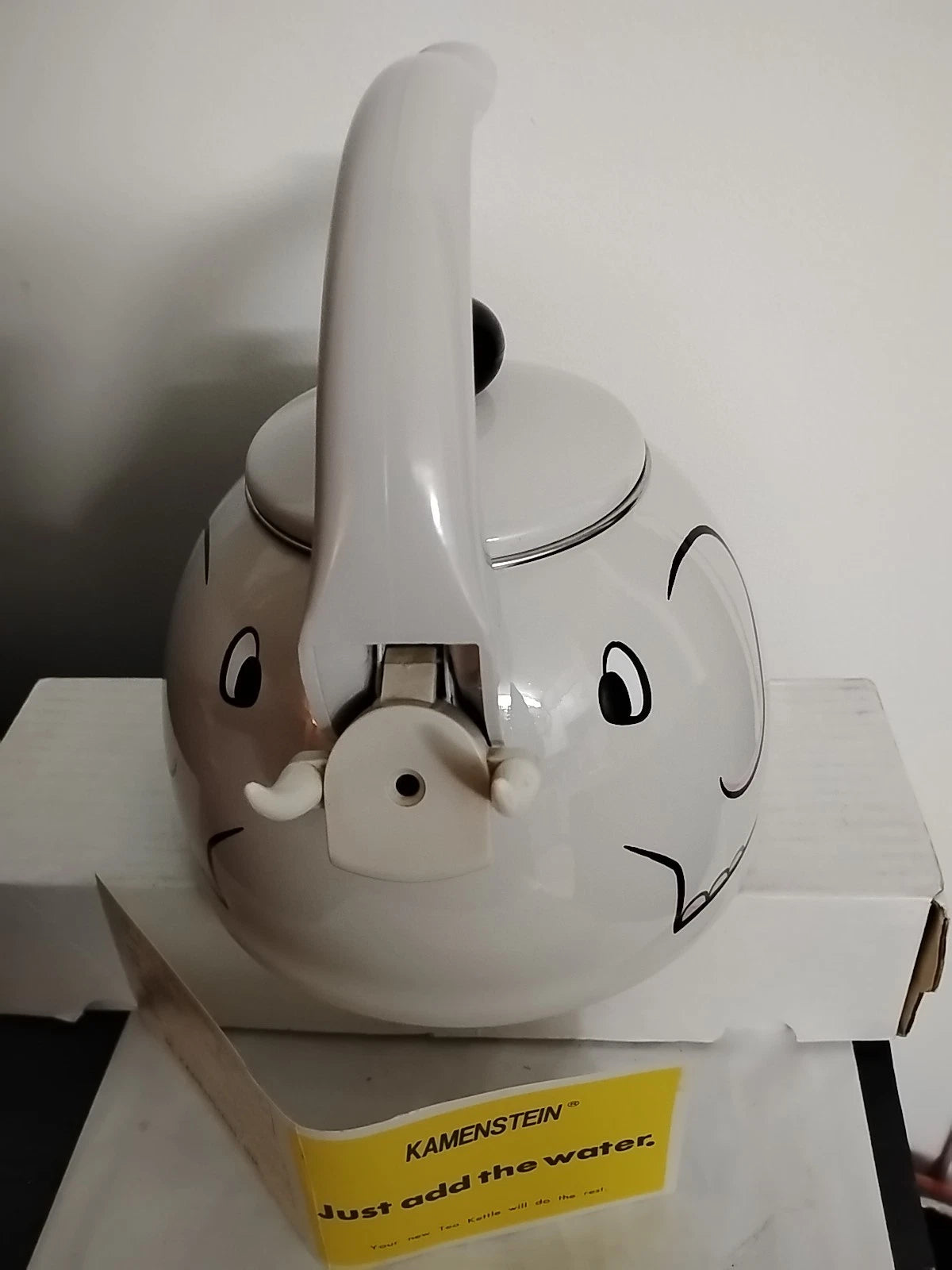 KAMENSTEIN WHISTLING ELEPHANT TEA KETTLE POT with original paper work NEVER USED | eBay