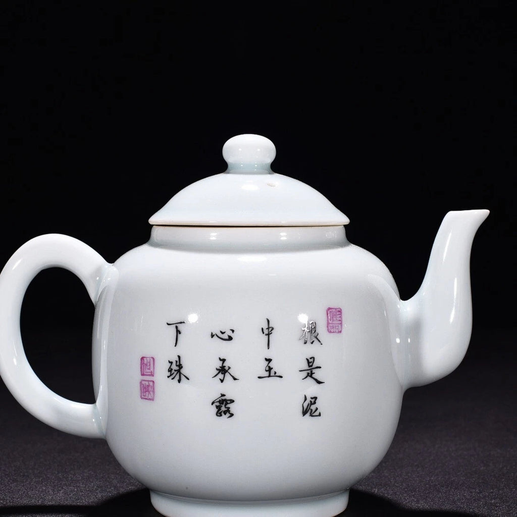 6.8 "Old China porcelain Qing Dynasty Yongzheng Enamel color lotus pot | eBay