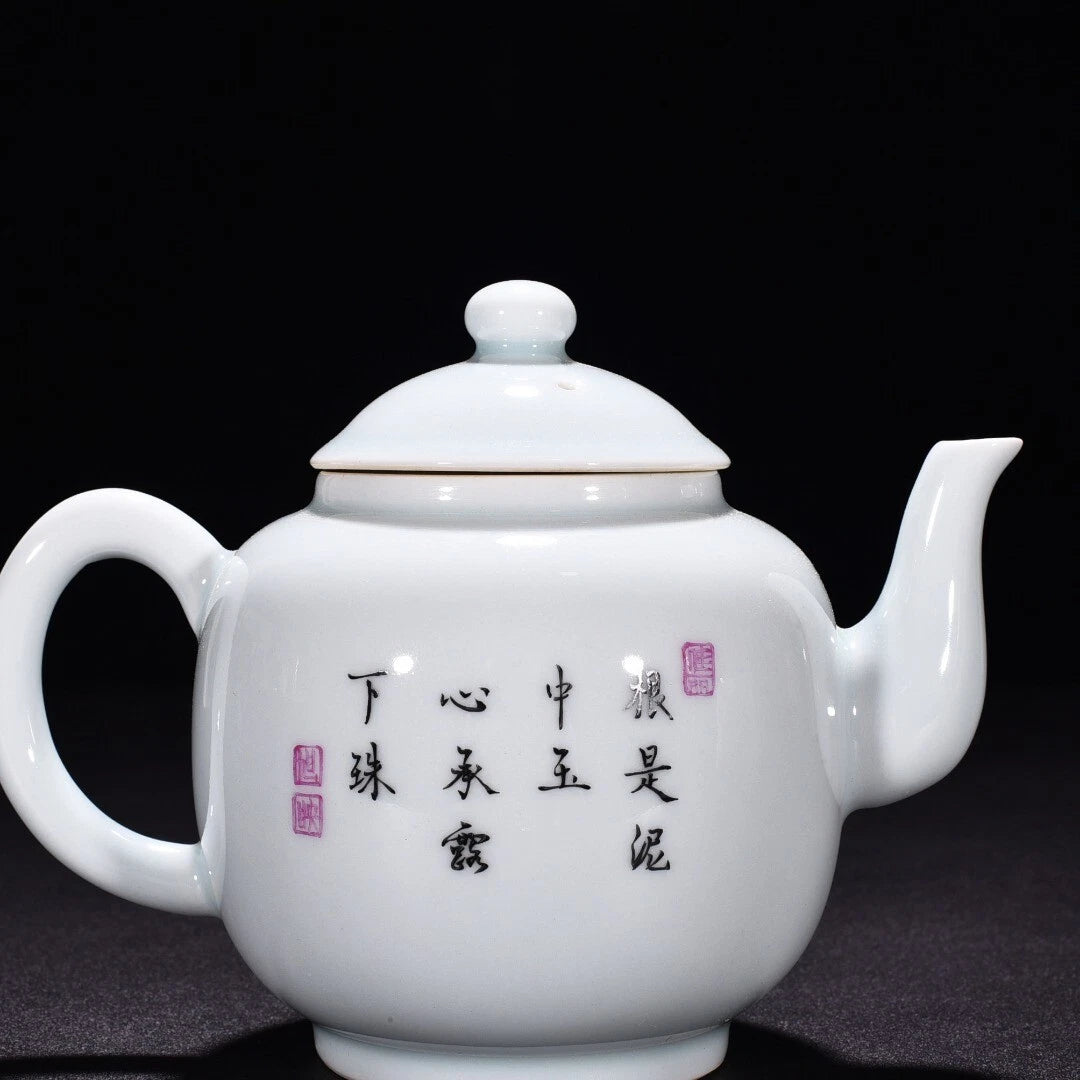 6.8 "Old China porcelain Qing Dynasty Yongzheng Enamel color lotus pot | eBay
